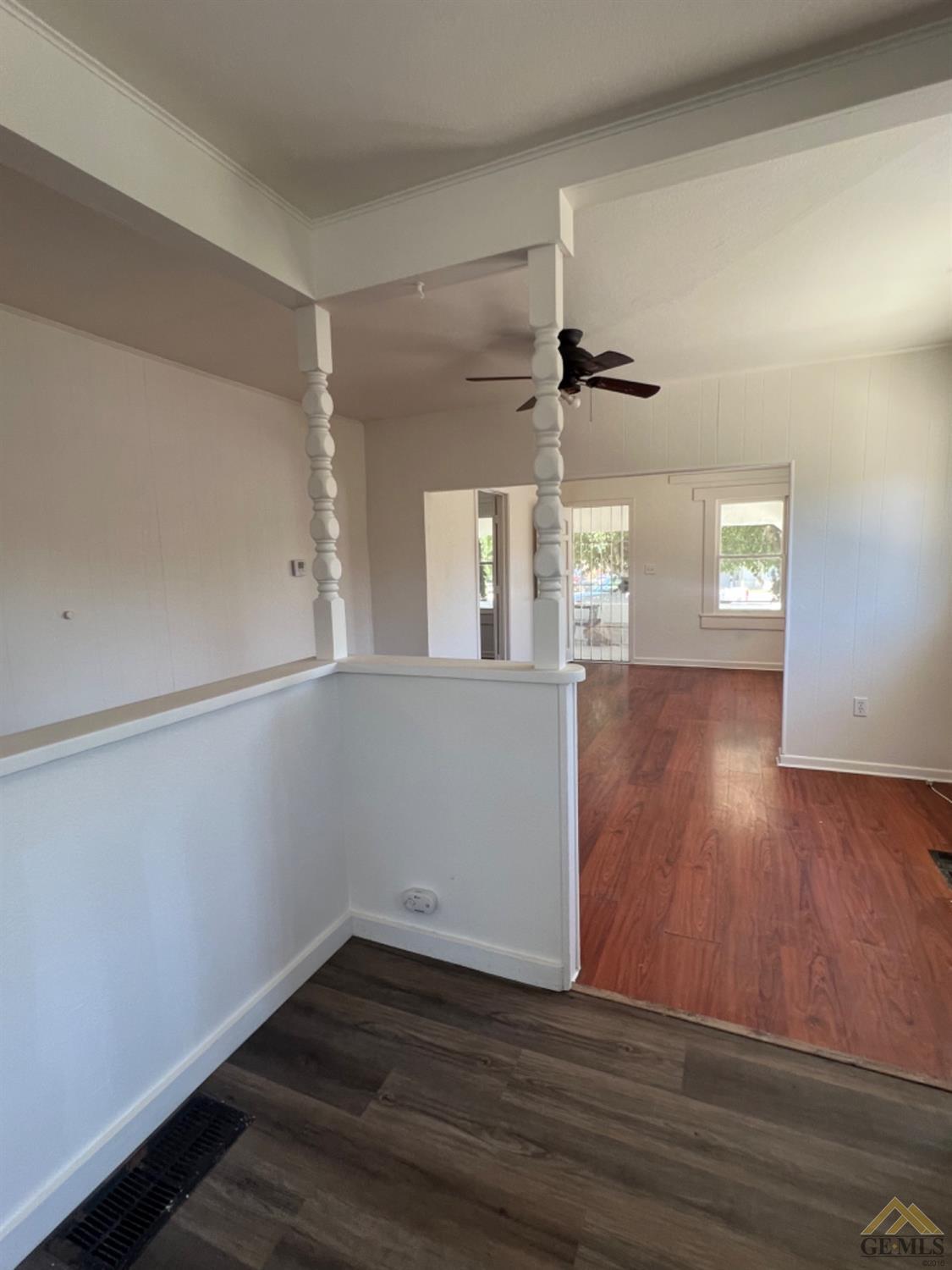 Undisclosed Address Taft, CA 93268 - Photo 9 of 18 wooden floor in an empty room with a window