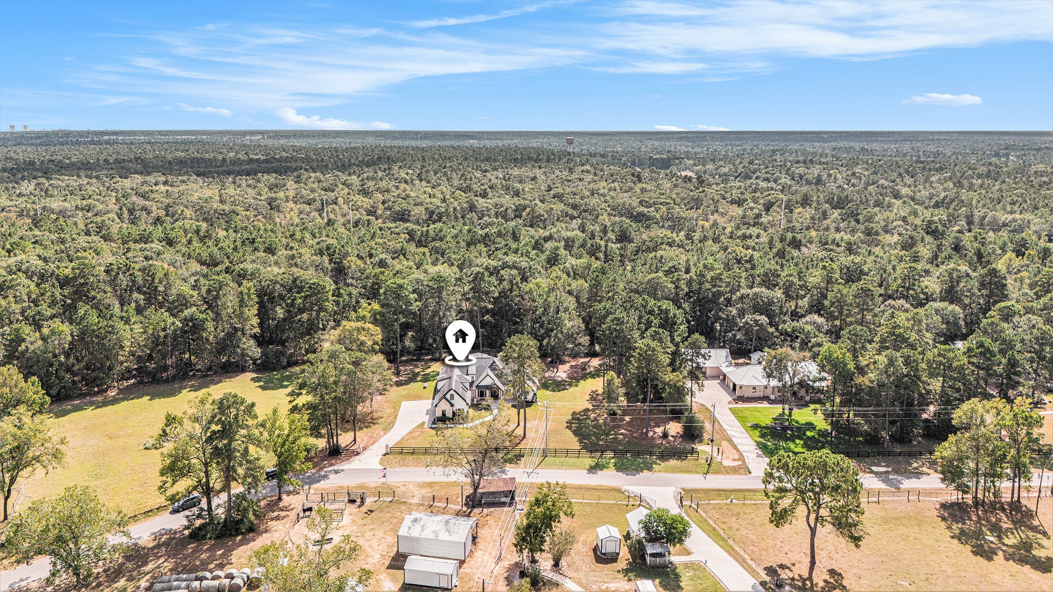 11211 Leonidas Horton Road Conroe, TX 77304 - Photo 43 of 47 Birds-eye view of this serene and peaceful lot.
