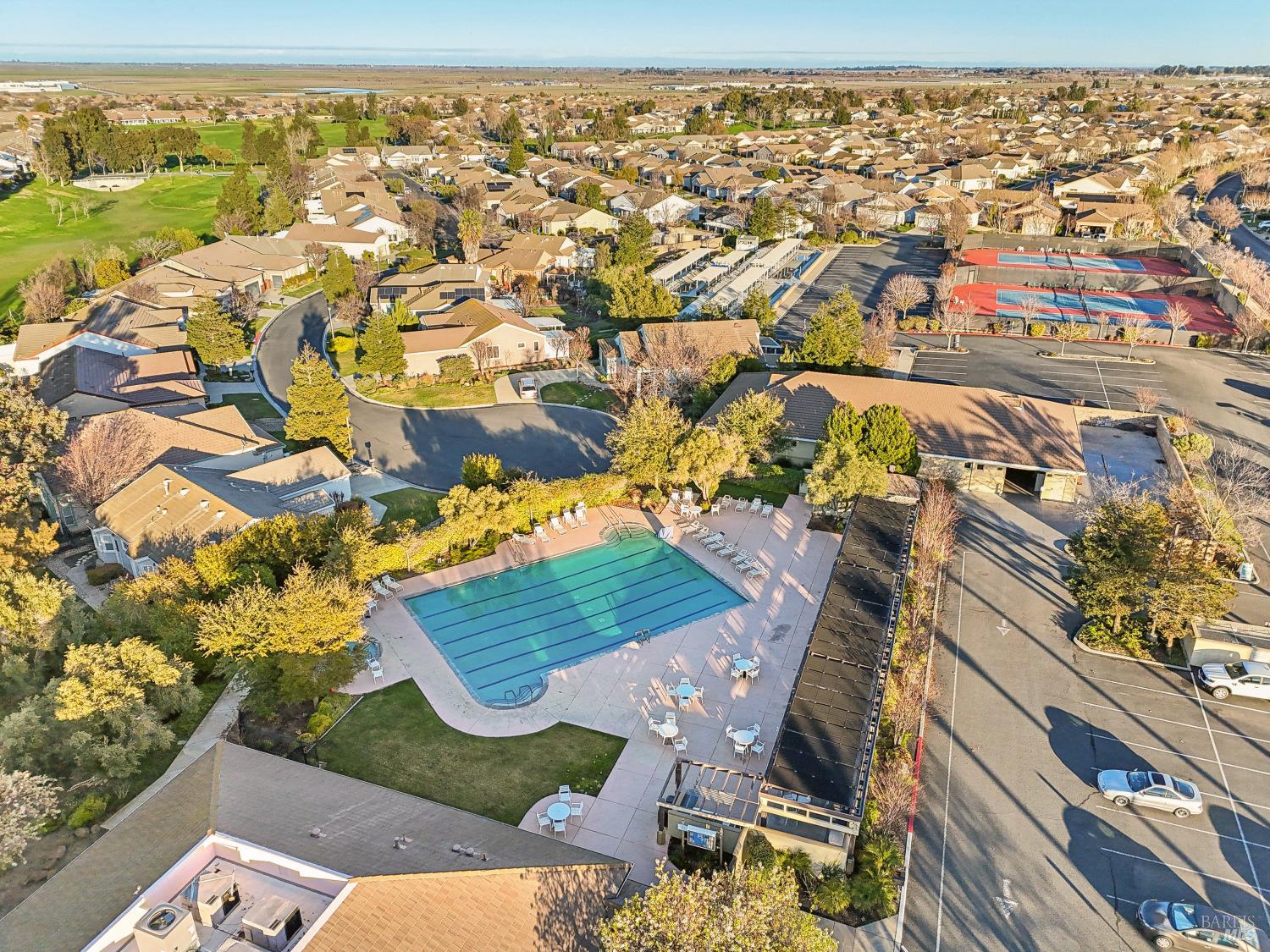 971 Bridgeport Way Rio Vista, CA 94571 - Photo 35 of 39 an aerial view of residential houses with outdoor space