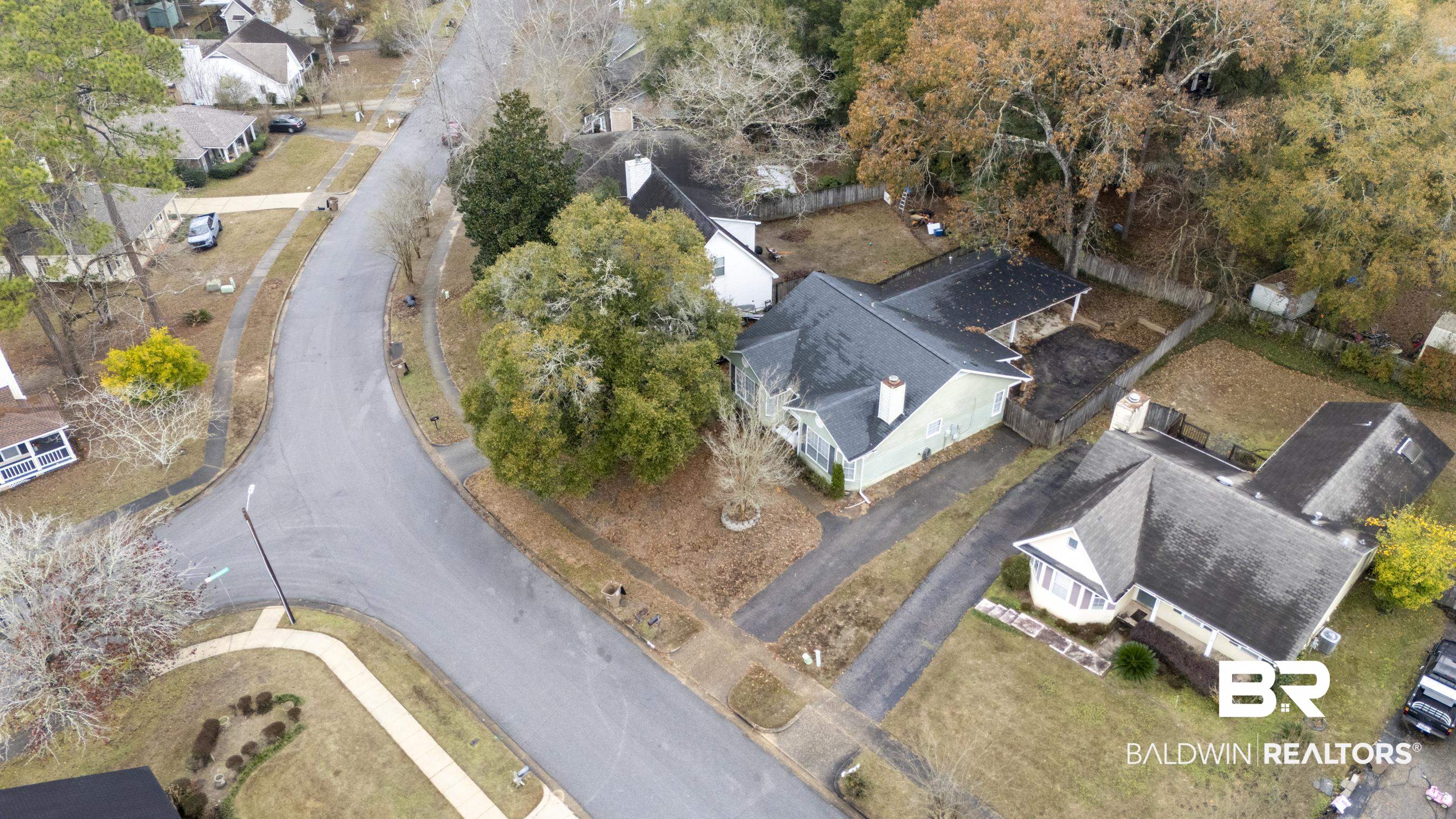3101 Autumn Ridge Drive West Mobile, AL 36695 - Photo 32 of 36 Aerial overview of property's location with nearby suburban area