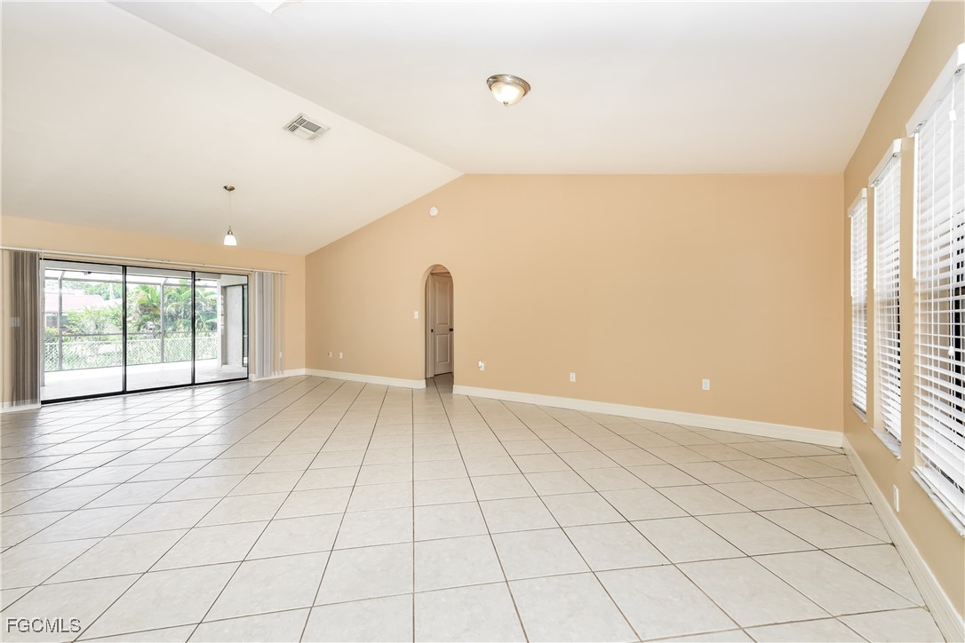 17365 Castile Road Fort Myers, FL 33967 - Photo 3 of 16 a view of an empty room with a window