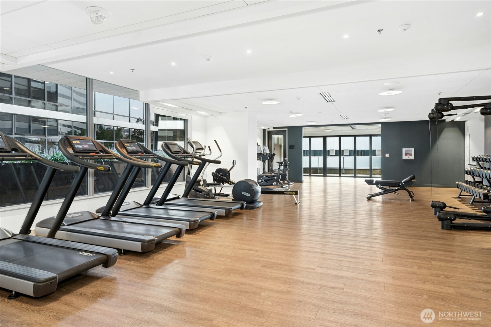 1808 Minor Avenue, Unit 3213 Seattle, WA 98101 - Photo 27 of 40 a view of a room with gym equipment