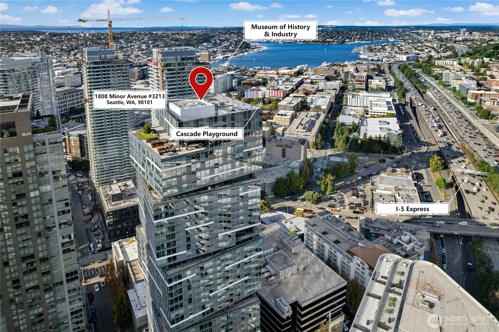 1808 Minor Avenue, Unit 3213 Seattle, WA 98101 - Photo 39 of 40 city view