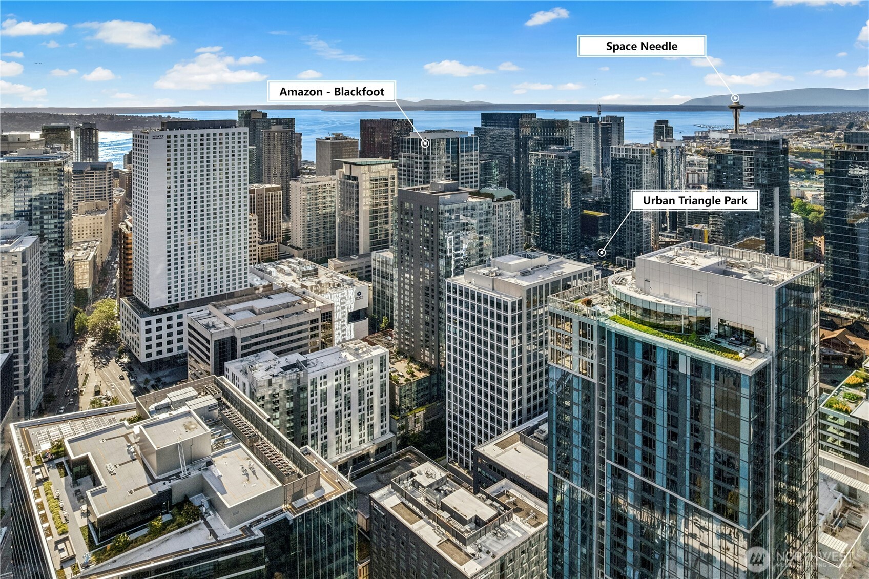 1808 Minor Avenue, Unit 3213 Seattle, WA 98101 - Photo 40 of 40 a view of a balcony with furniture