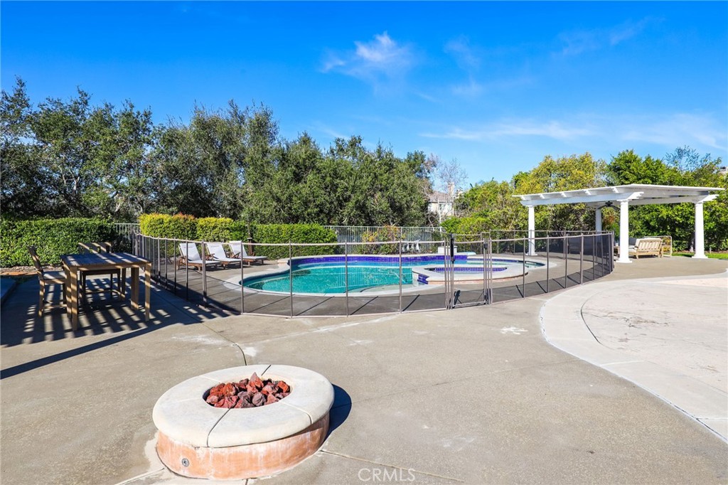 2 Olympic Way Coto de Caza, CA 92679 - Photo 47 of 75 a view of a swimming pool with a patio