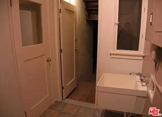 a bathroom with a sink and a toilet