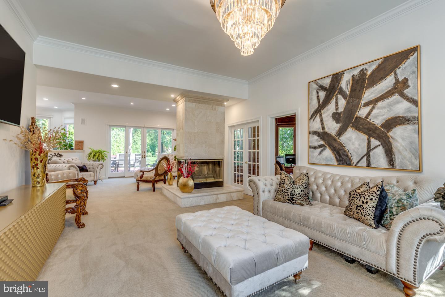 2 Collage Court Cherry Hill, NJ 08003 - Photo 29 of 89 a living room with furniture and a large window