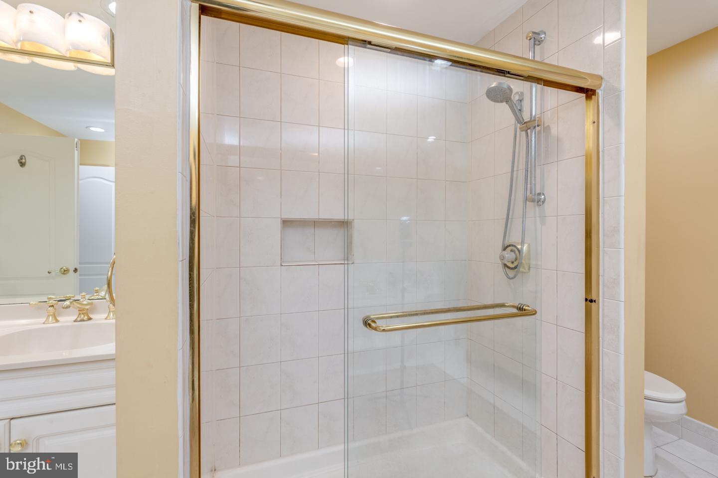 2 Collage Court Cherry Hill, NJ 08003 - Photo 46 of 89 a bathroom with a glass shower door