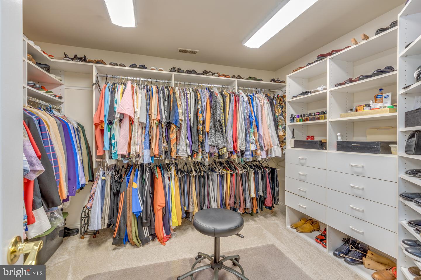 2 Collage Court Cherry Hill, NJ 08003 - Photo 48 of 89 a view of walk in closet with clothes and shoes