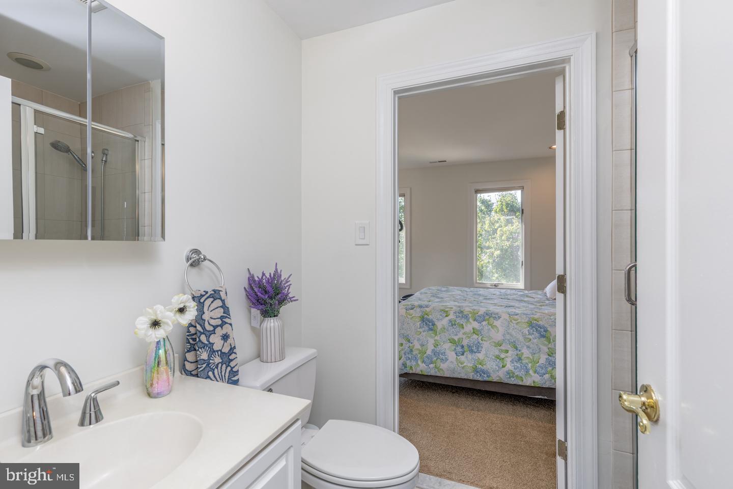 2 Collage Court Cherry Hill, NJ 08003 - Photo 51 of 89 a bathroom with a sink toilet and shower