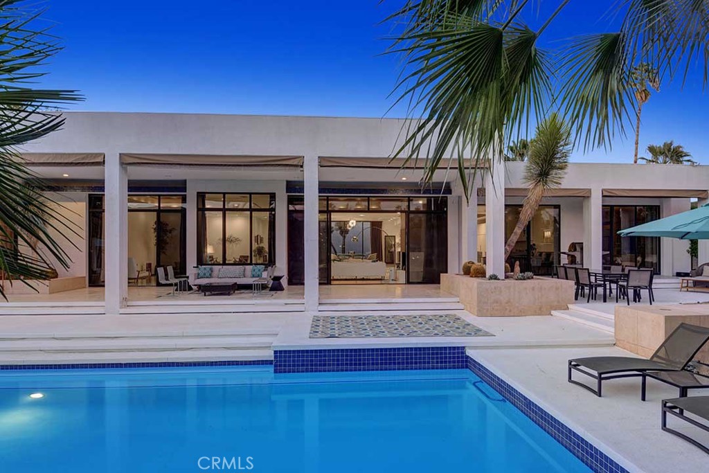 70955 Tamarisk Lane Rancho Mirage, CA 92270 - Photo 42 of 42 a view of a lobby with a swimming pool