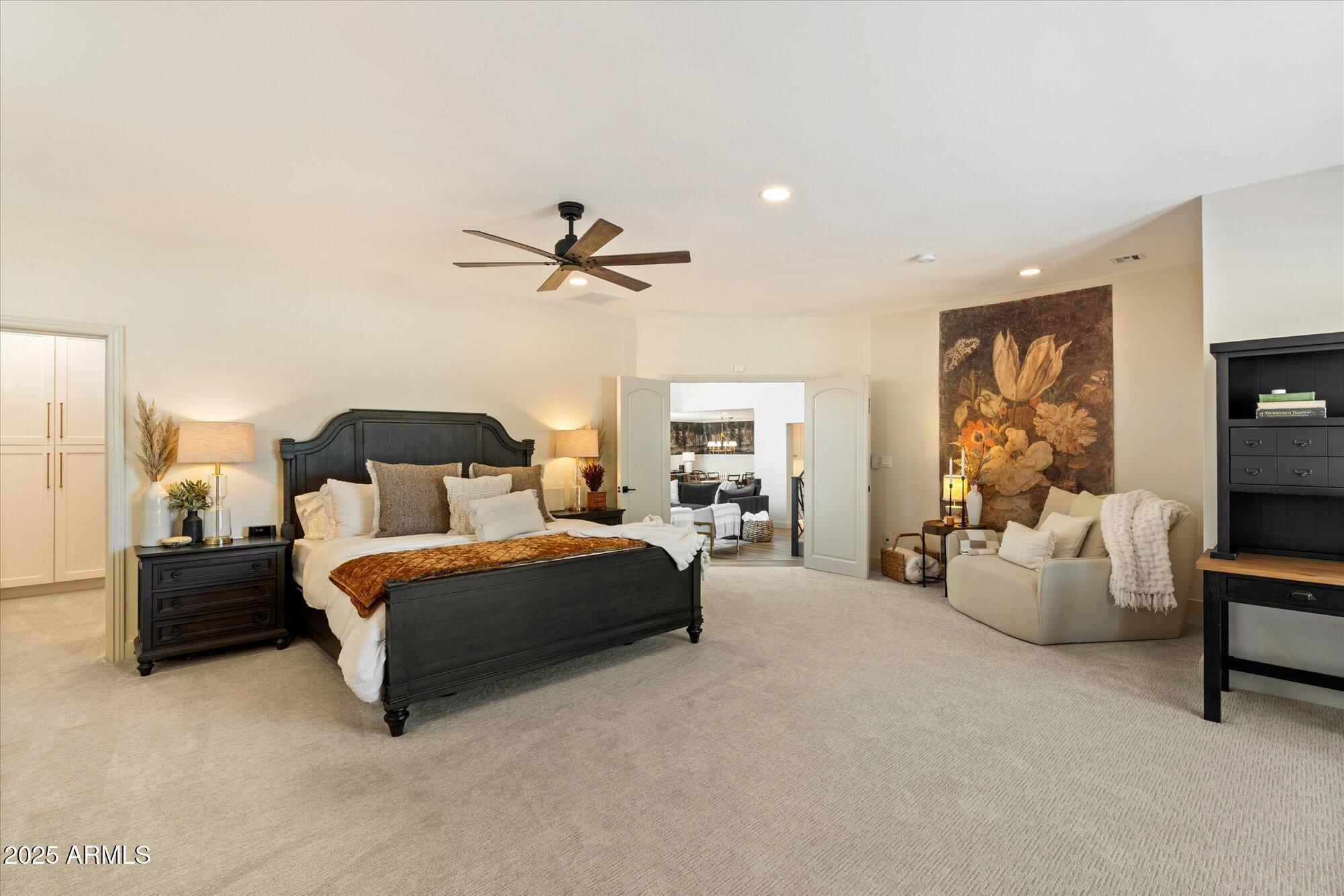 4502 East Exeter Boulevard Phoenix, AZ 85018 - Photo 16 of 48 Primary Suite with Sitting Area