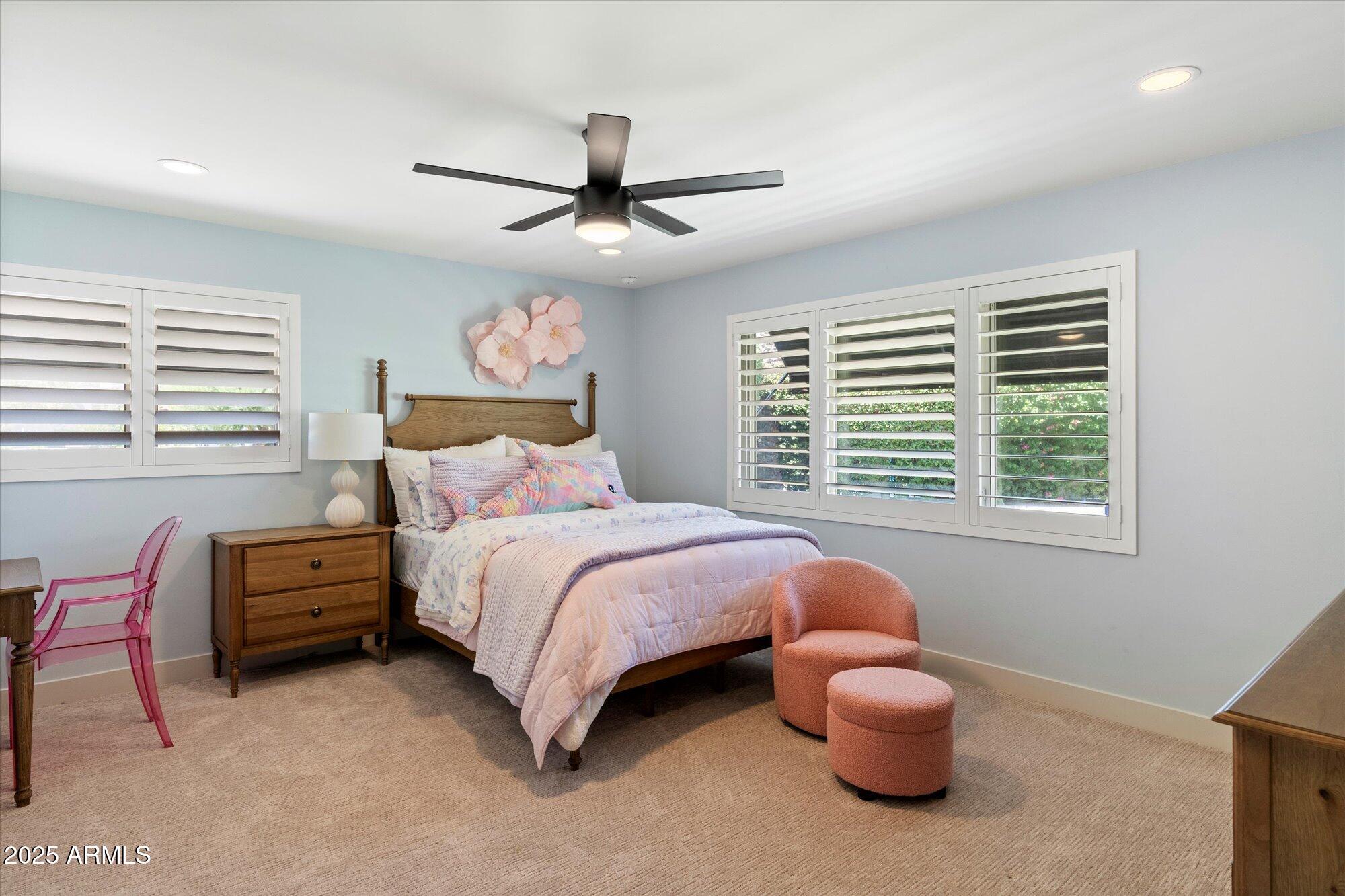 4502 East Exeter Boulevard Phoenix, AZ 85018 - Photo 23 of 48 Guest Bedroom with Natural Light