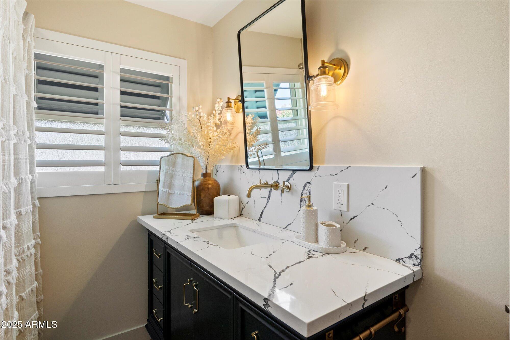 4502 East Exeter Boulevard Phoenix, AZ 85018 - Photo 24 of 48 Updated Guest Bedroom Vanity