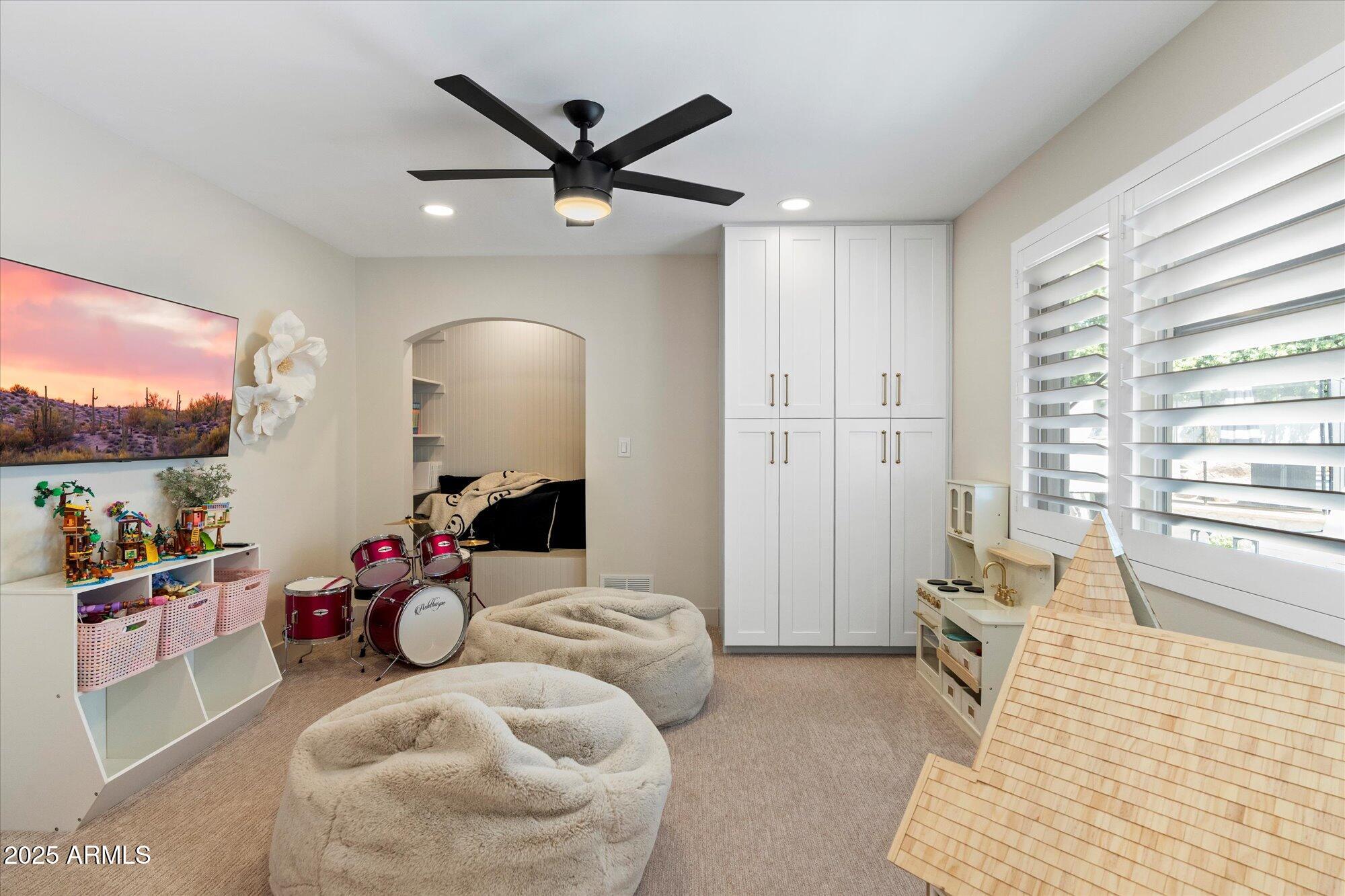 4502 East Exeter Boulevard Phoenix, AZ 85018 - Photo 26 of 48 Guest Bedroom with Built-in Storage