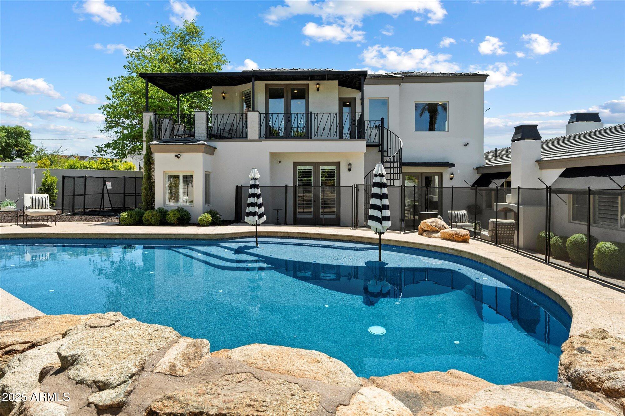 4502 East Exeter Boulevard Phoenix, AZ 85018 - Photo 39 of 48 Pool with Outdoor Entertaining