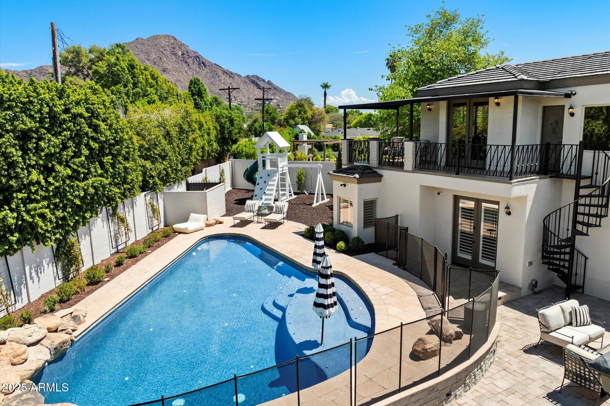 4502 East Exeter Boulevard Phoenix, AZ 85018 - Photo 40 of 48 Fenced Pool with Yard Space