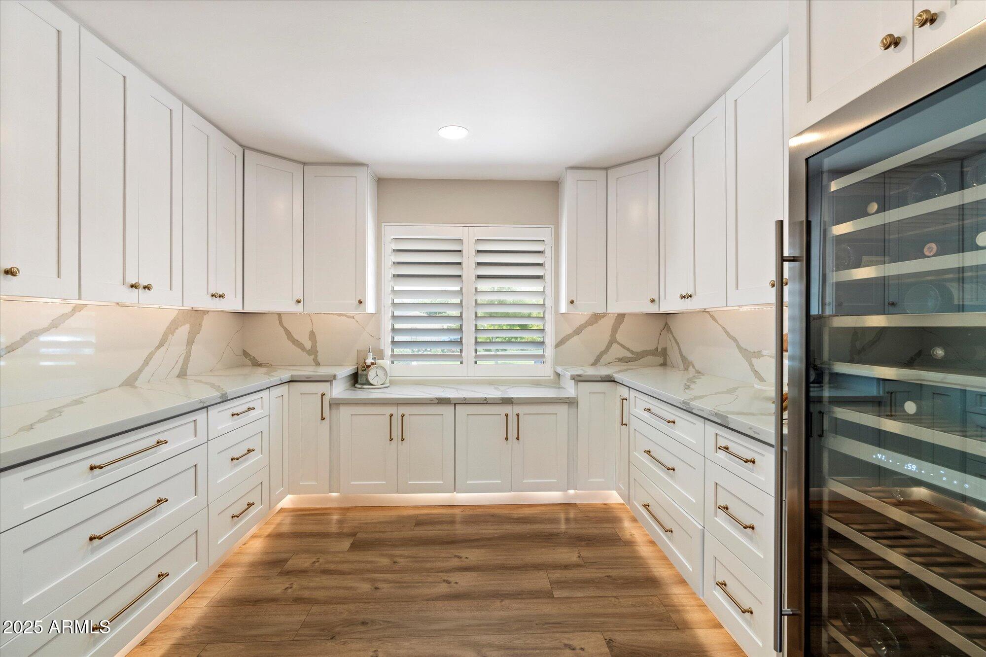 4502 East Exeter Boulevard Phoenix, AZ 85018 - Photo 6 of 48 Butler's Pantry with Wine Storage