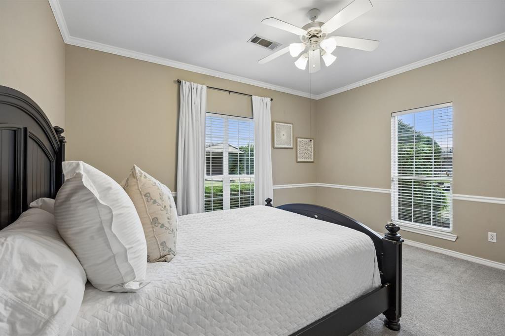 1700 Rock Ridge Road Lucas, TX 75002 - Photo 19 of 37 Another great feature of this home is the first floor secondary bedroom with ensuite. It is perfect for extended family visits.