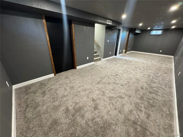 a view of empty room