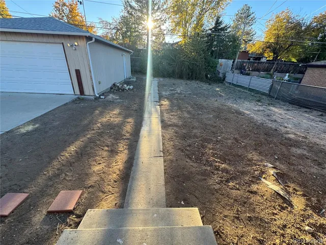 a view of a house with a outdoor space
