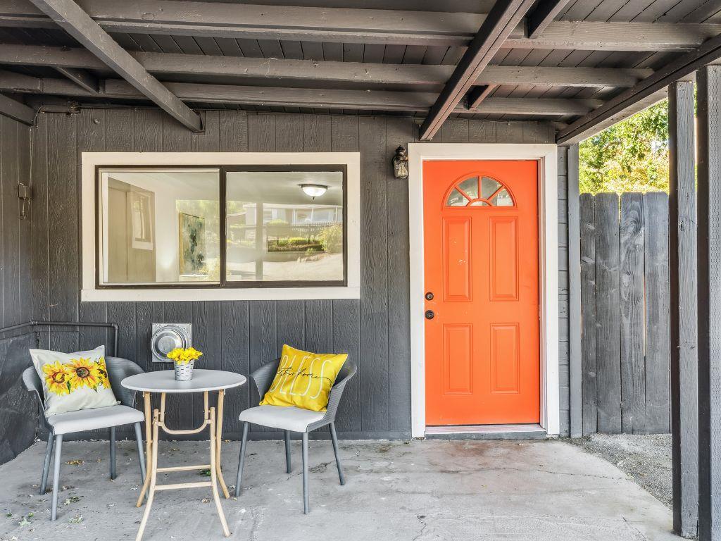 1684 Hill Road Novato, CA 94947 - Photo 4 of 21 a patio with table and chairs and potted plants