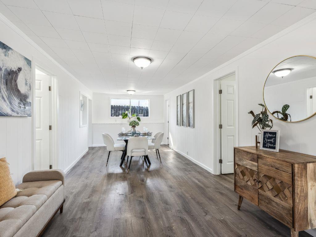 1684 Hill Road Novato, CA 94947 - Photo 10 of 21 a view of a dining room with furniture and wooden floor