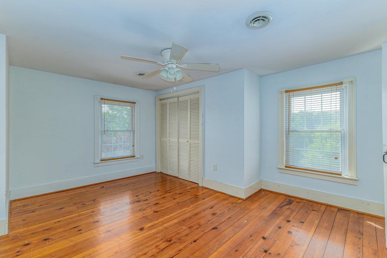 10 Todd Road Mount Sidney, VA 24467 - Photo 30 of 57 a view of empty room with wooden floor and fan