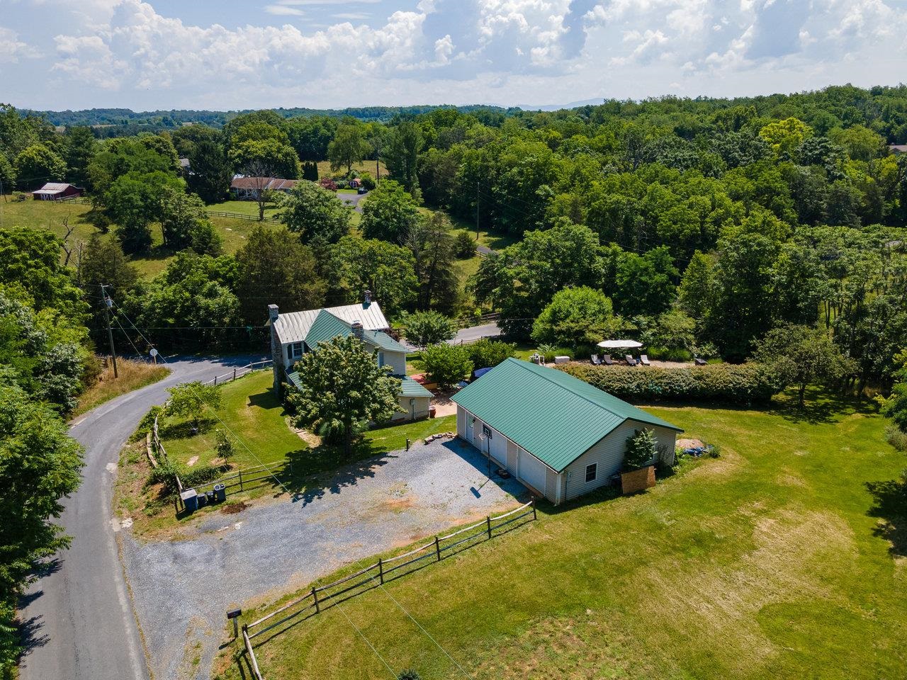 10 Todd Road Mount Sidney, VA 24467 - Photo 48 of 57 an aerial view of a house with a yard