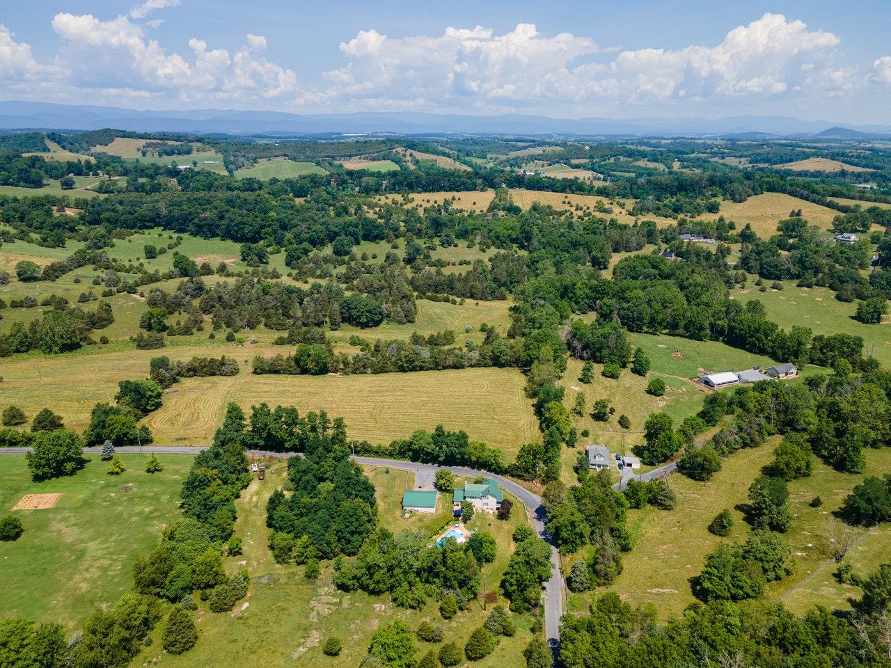 10 Todd Road Mount Sidney, VA 24467 - Photo 52 of 57 an aerial view of residential houses with outdoor space and trees all around