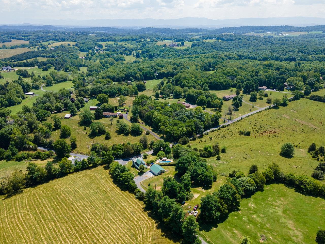 10 Todd Road Mount Sidney, VA 24467 - Photo 53 of 57 an aerial view of a houses with a yard