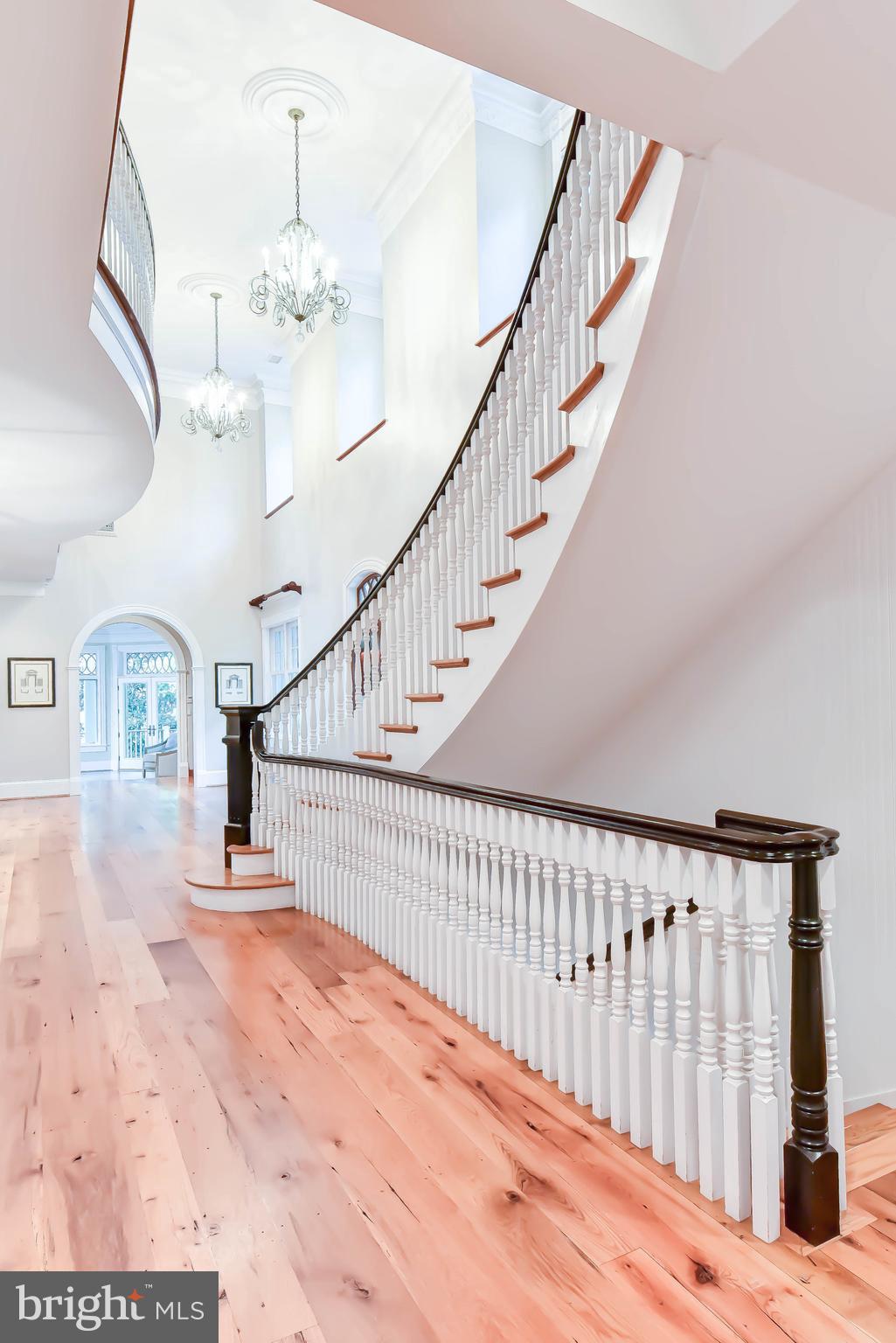 7615 Southdown Road Alexandria, VA 22308 - Photo 11 of 80 View of Staircase and two story ceiling