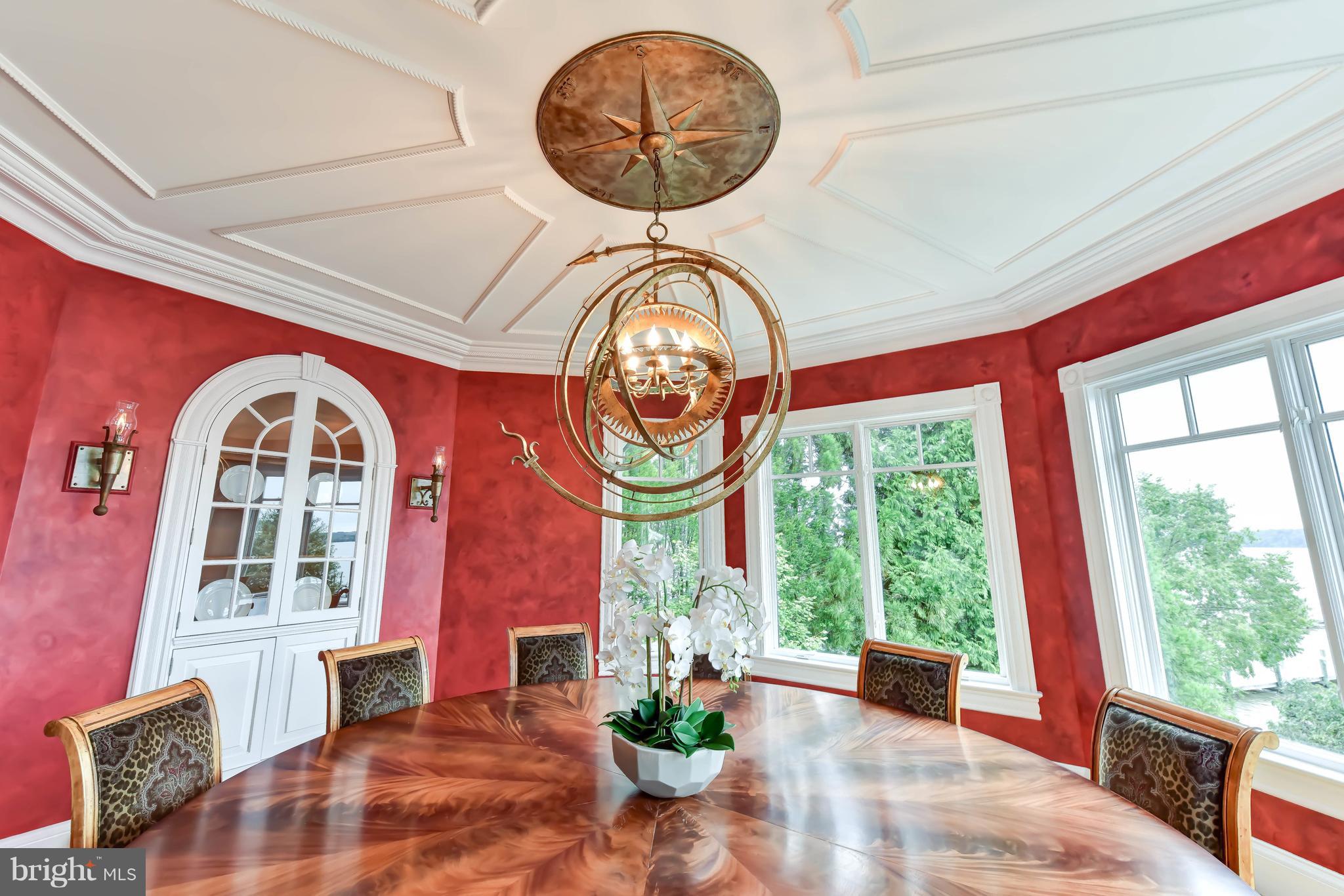 7615 Southdown Road Alexandria, VA 22308 - Photo 25 of 80 Detailed nautical 9 foot ceiling