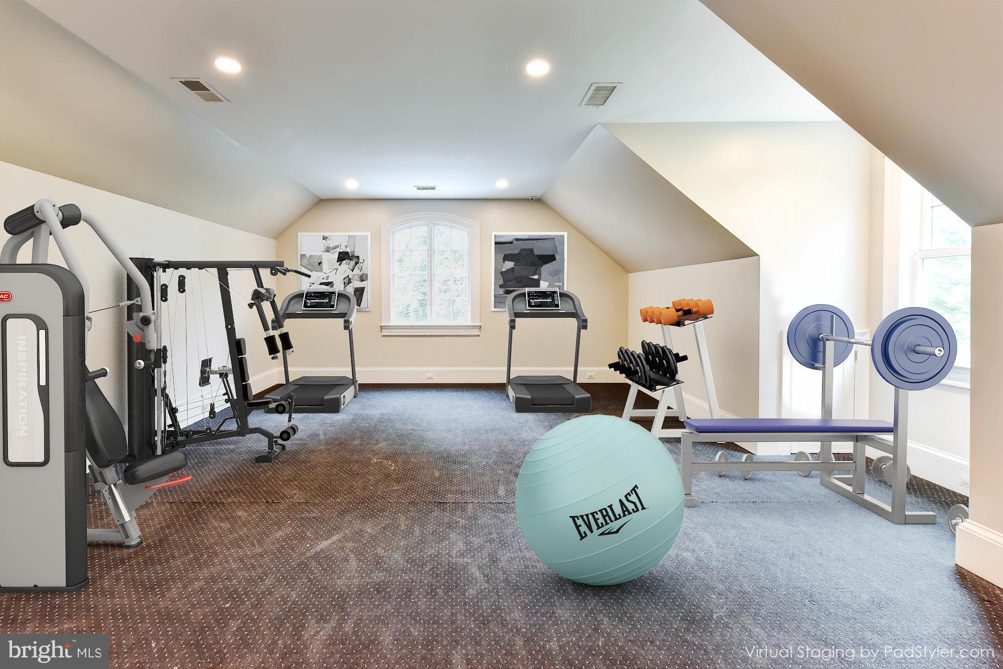 7615 Southdown Road Alexandria, VA 22308 - Photo 53 of 80 Bedroom# 6 or Bedroom Level Gym