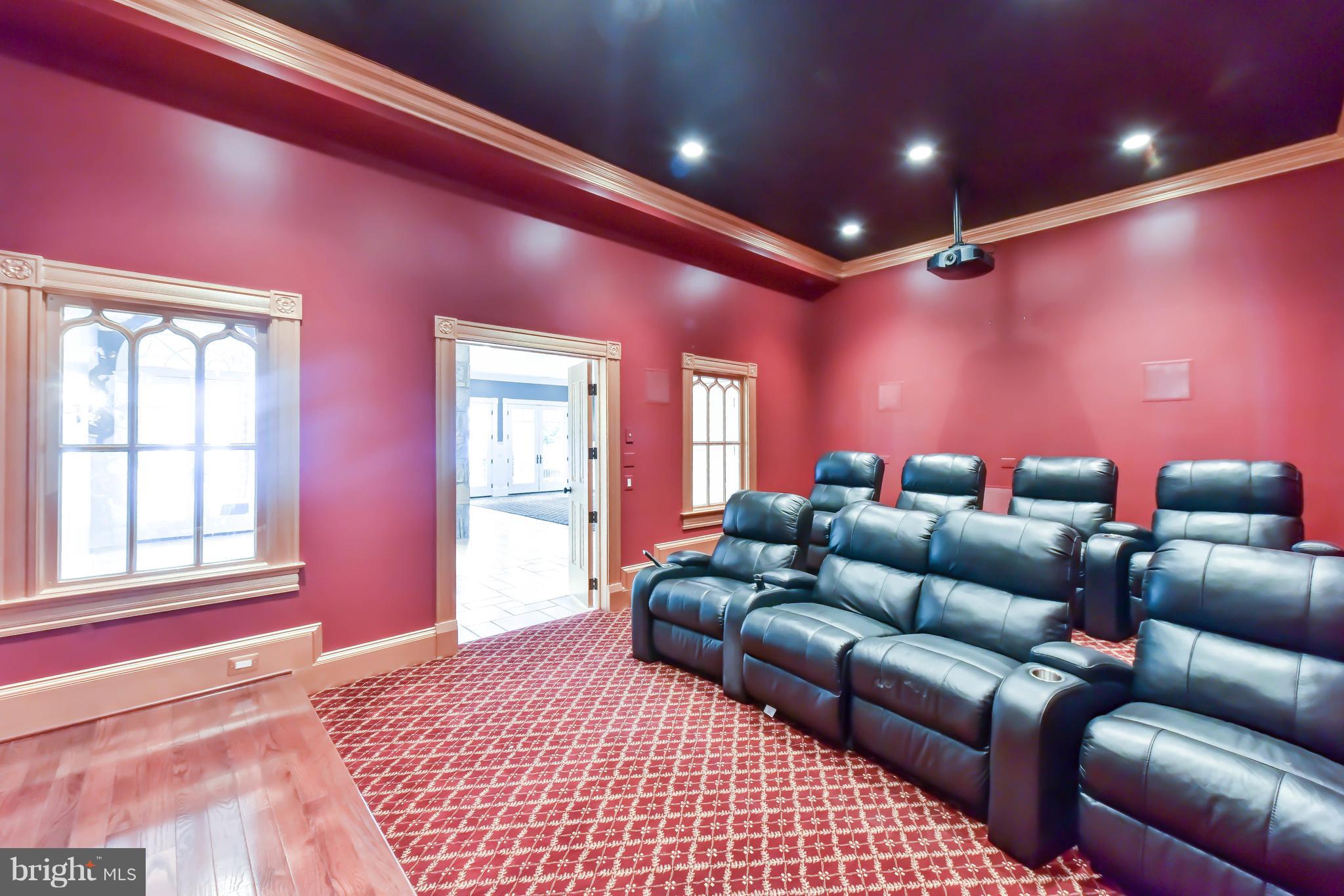 7615 Southdown Road Alexandria, VA 22308 - Photo 61 of 80 Theater with 8 custom seats