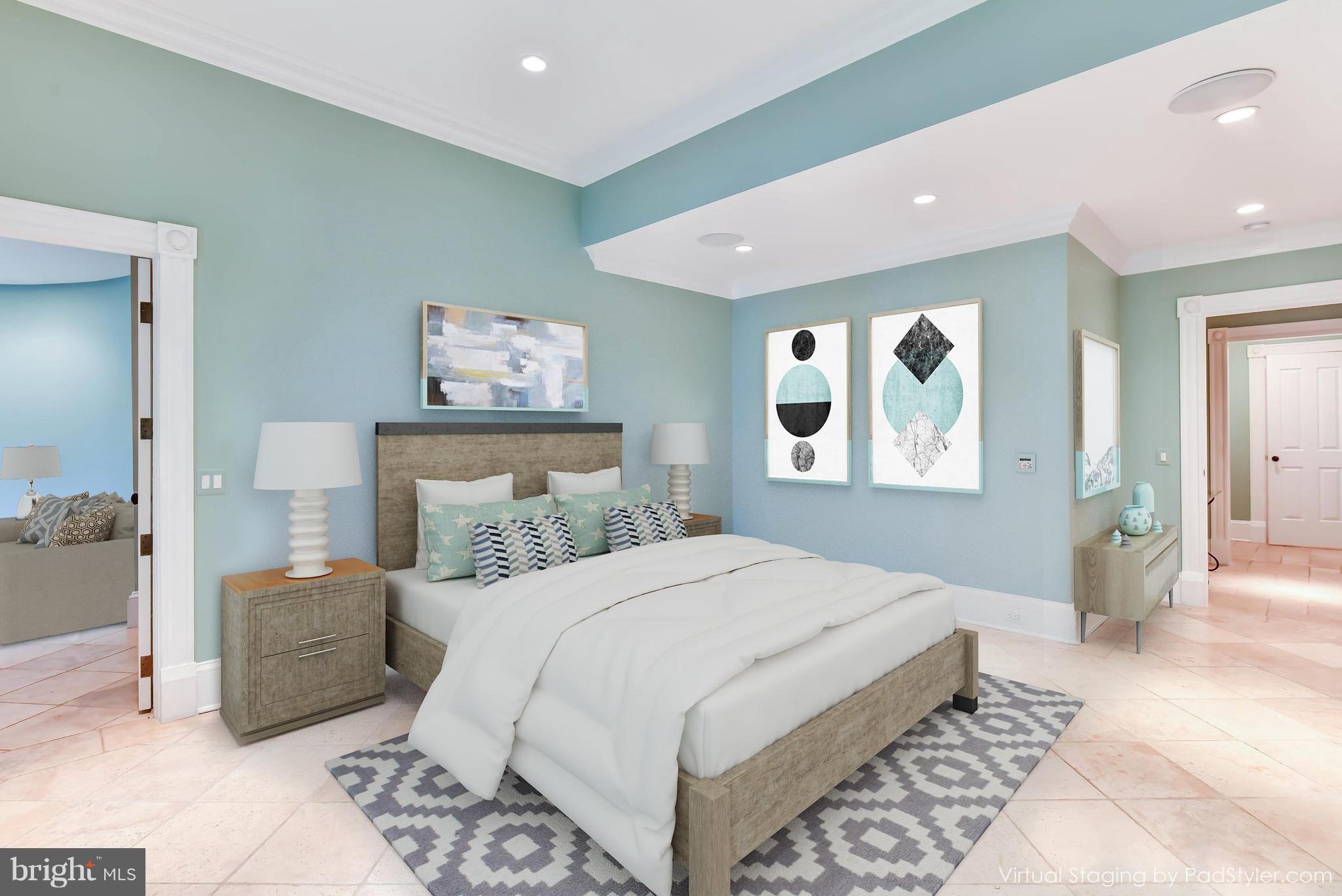 7615 Southdown Road Alexandria, VA 22308 - Photo 65 of 80 Lower Level Guest Suite w Heated Floors