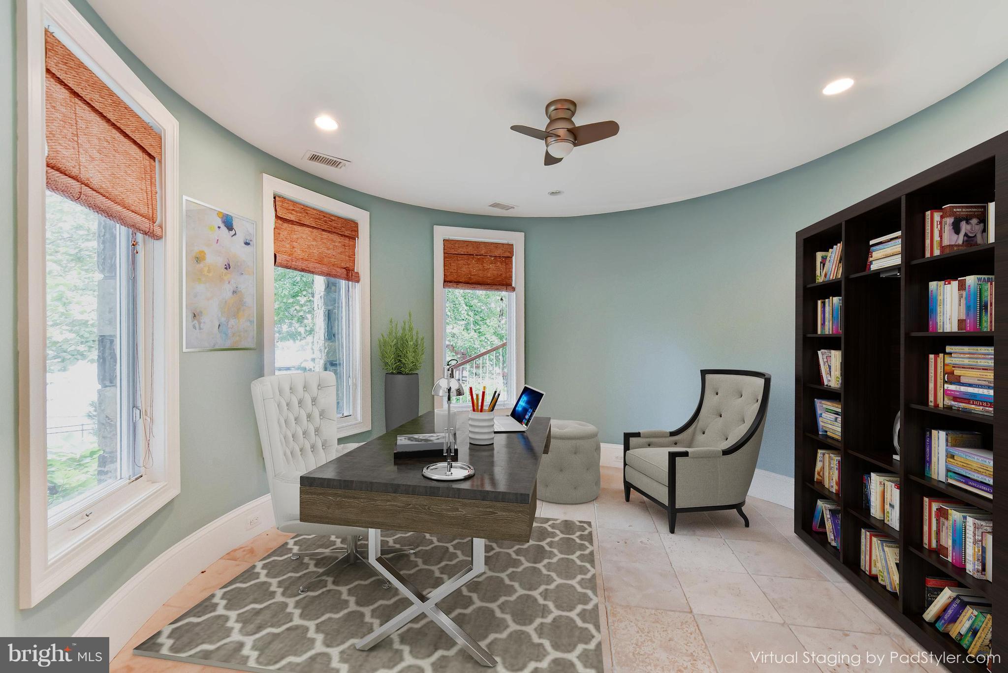 7615 Southdown Road Alexandria, VA 22308 - Photo 68 of 80 I'd be looking at the river from this office!