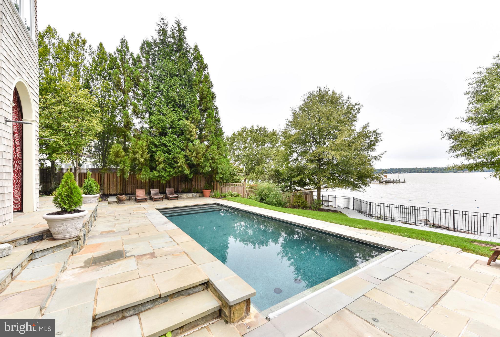 7615 Southdown Road Alexandria, VA 22308 - Photo 70 of 80 Heated Pool with child safety cover