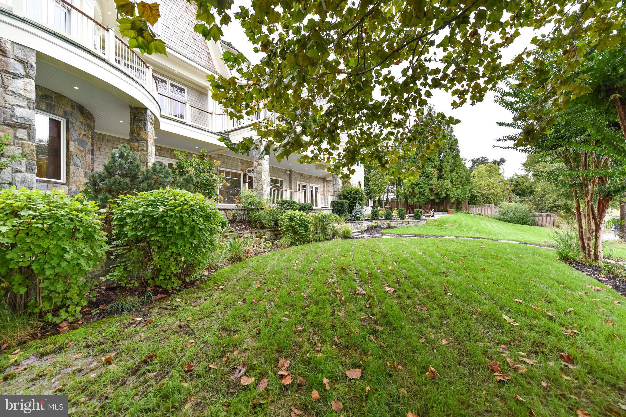 7615 Southdown Road Alexandria, VA 22308 - Photo 78 of 80 Lawn with sprinkler system or helicopter pad?