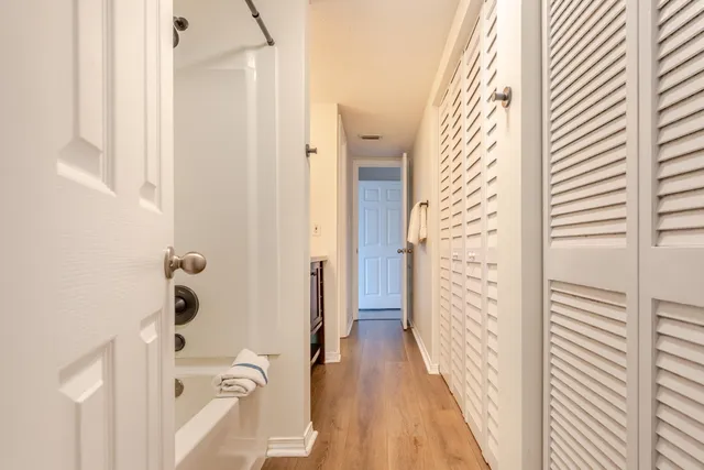 a view of a bathroom