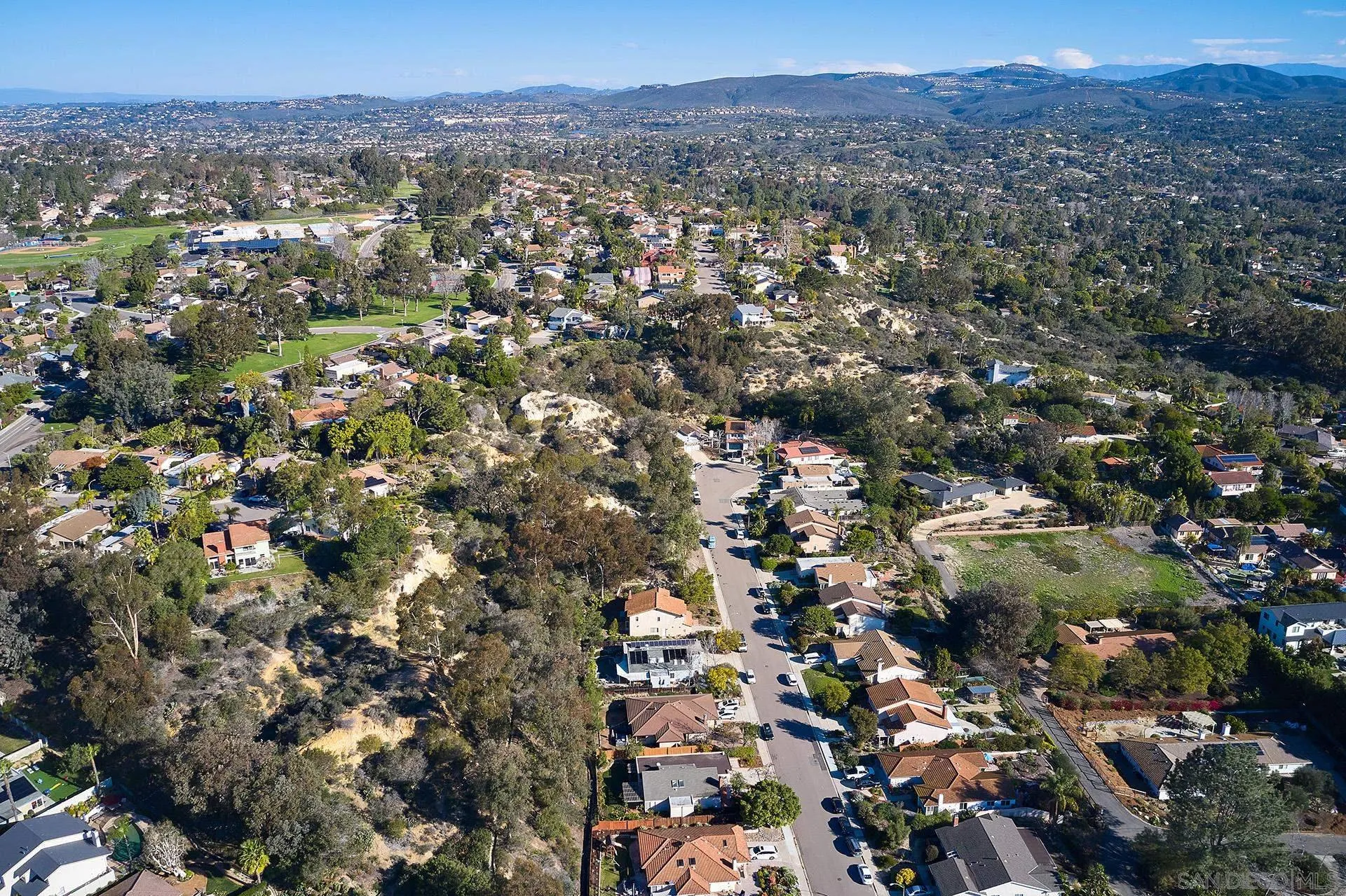 138 Townwood Way Encinitas, CA 92024 - Photo 46 of 48 an aerial view of a city