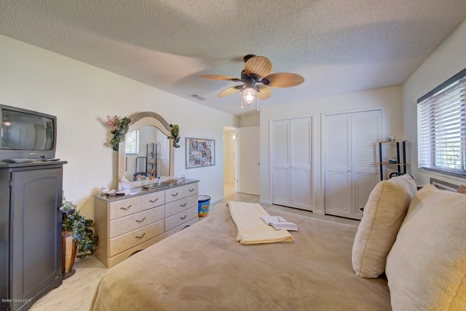 500 Catalina Road, Unit 405 Cocoa Beach, FL 32931 - Photo 10 of 22 Master Bedroom w East Window