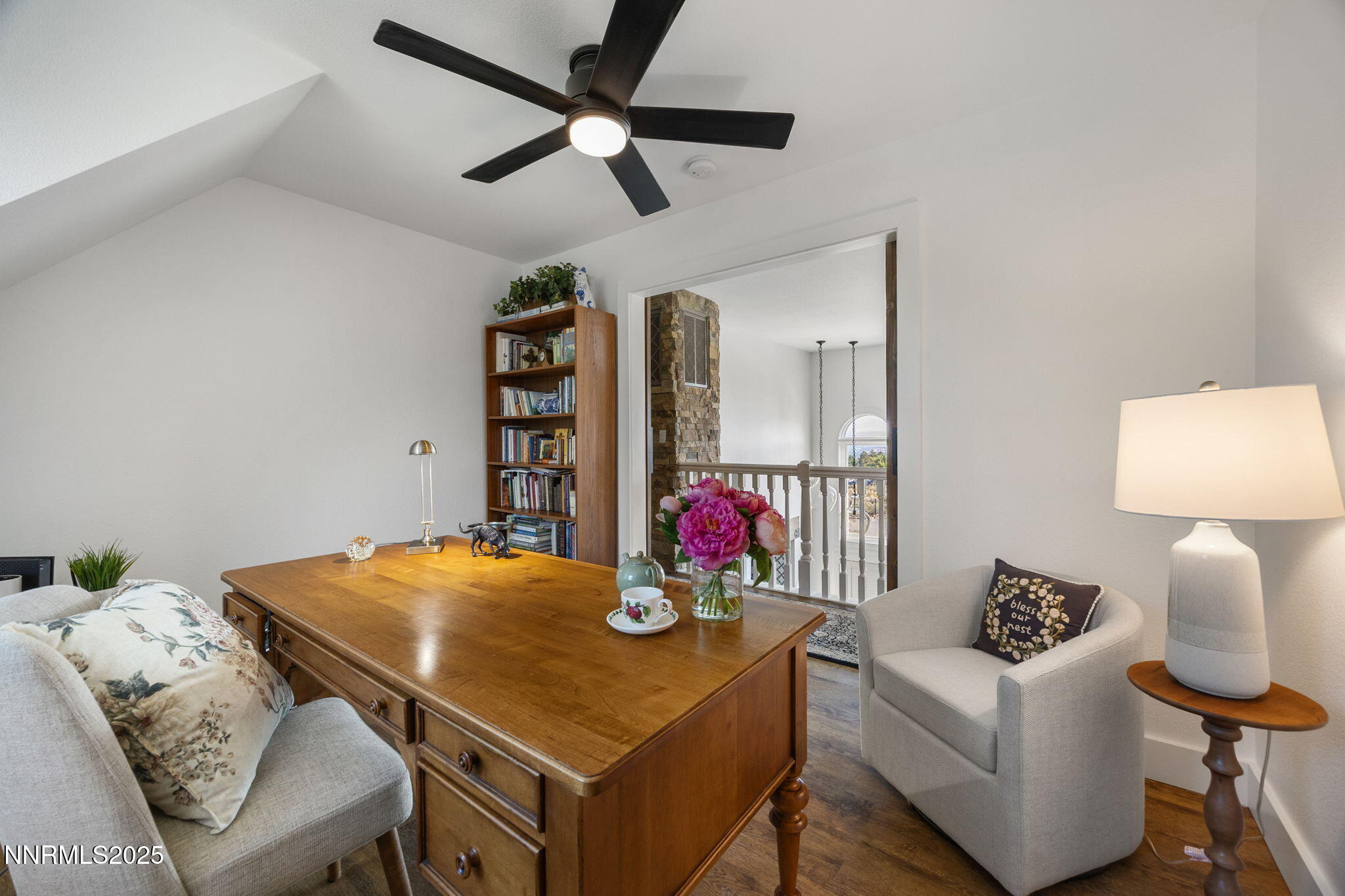 13205 Welcome Way Reno, NV 89511 - Photo 34 of 79 a living room with furniture and wooden floor