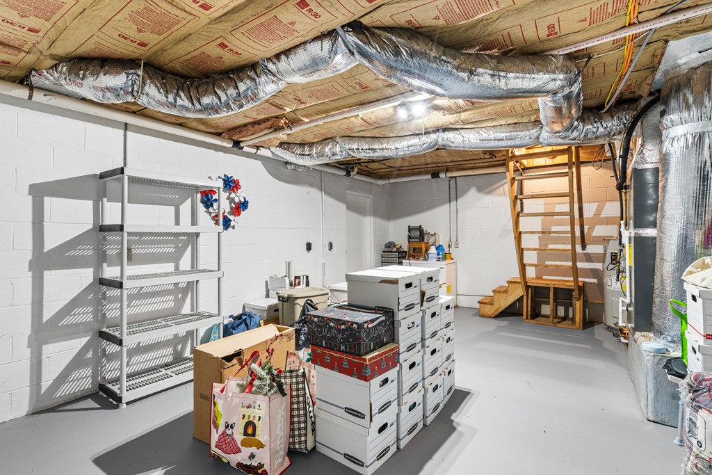 Undisclosed Address Blairsville, GA 30512 - Photo 38 of 52 Lower level storage and mechanical room