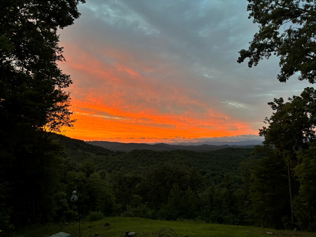 Undisclosed Address Blairsville, GA 30512 - Photo 49 of 52 Sunset from the deck