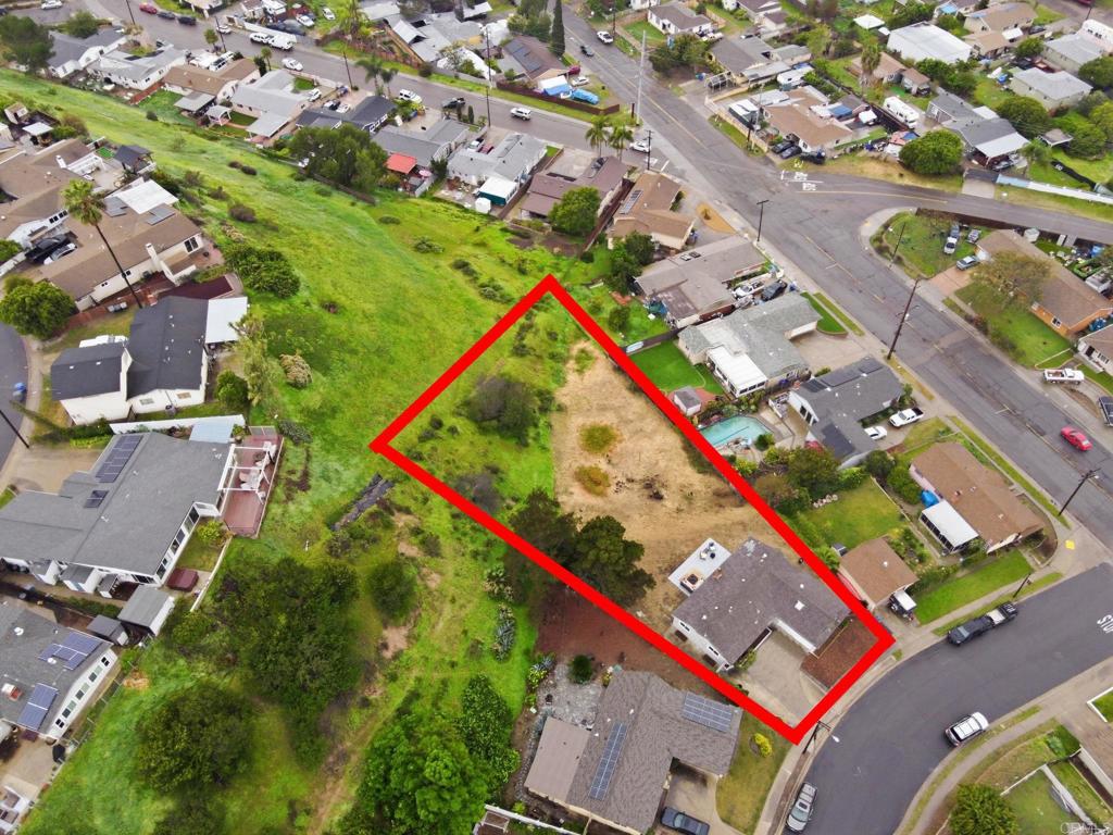 1511 Primera Street Lemon Grove, CA 91945 - Photo 13 of 31 Outline of the large lot