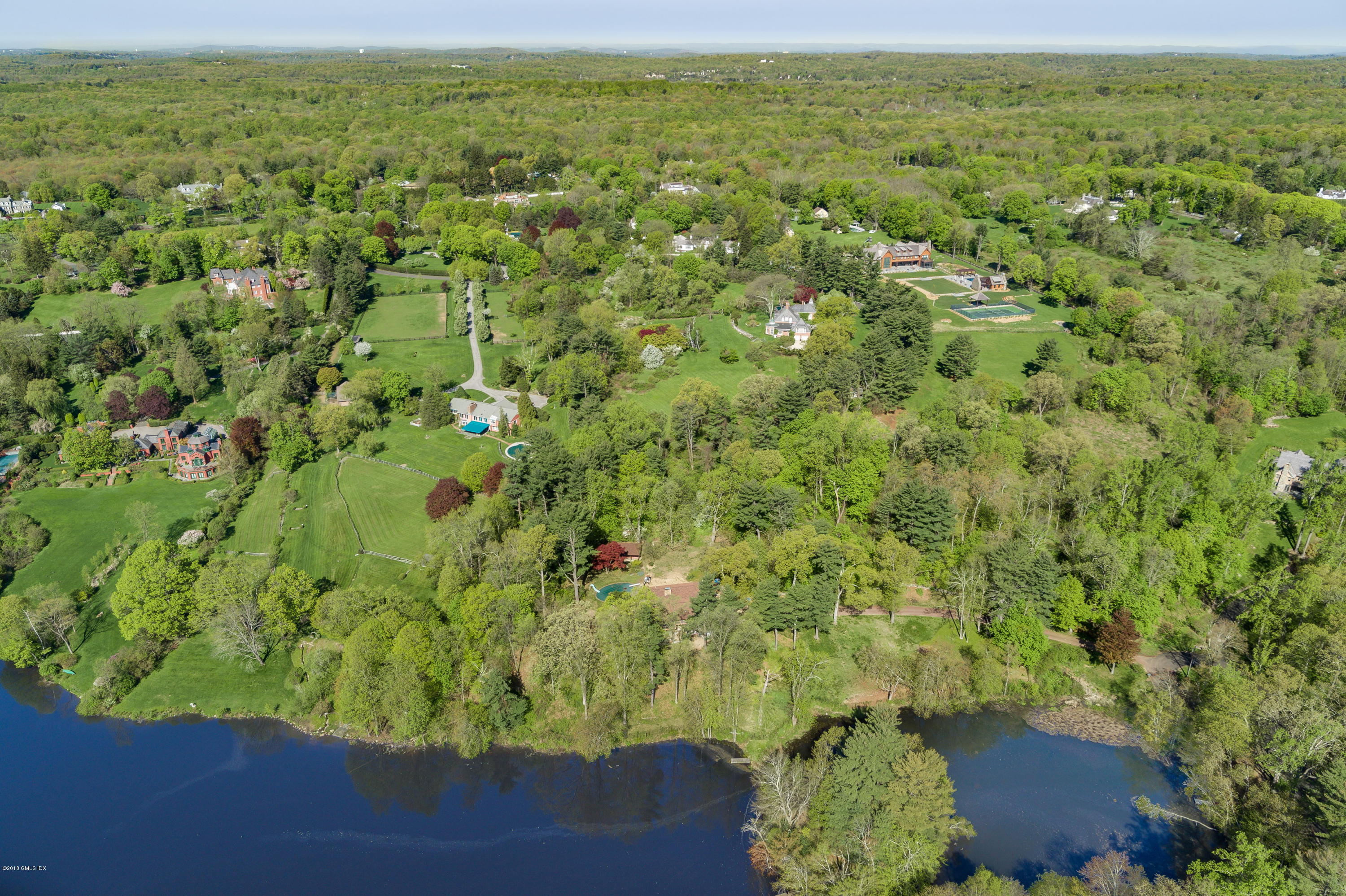 37 Aiken Road Greenwich, CT 06831 - Photo 15 of 16 View to Wilshire Lake