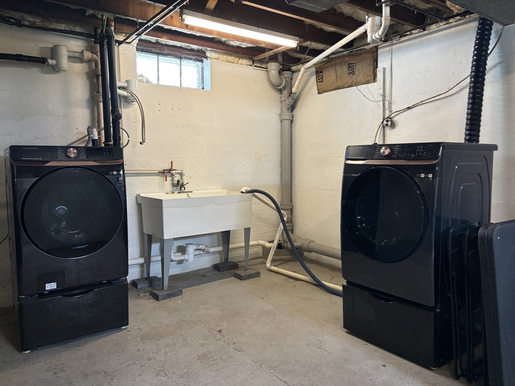 82 Prospect Street Gardner, MA 01440 - Photo 35 of 41 a utility room with dryer and washer