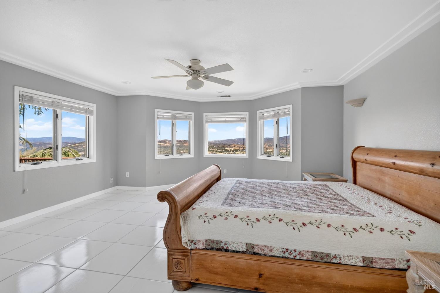 7490 Walnut Lane Lower Lake, CA 95457 - Photo 30 of 66 Primary bedroom with private balcony with amazing views of the pool, and lake.