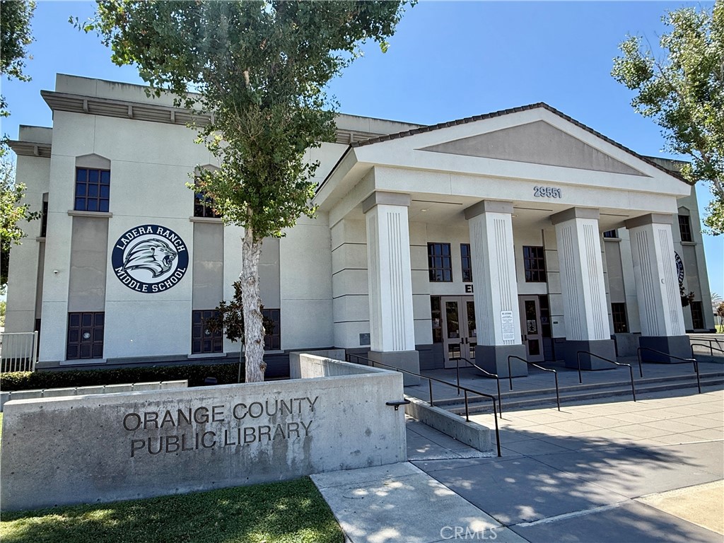 5 Quartz Lane Ladera Ranch, CA 92694 - Photo 53 of 55 Ladera Ranch Orange County Public Library, attached to the middle school and one of several elementary schools in the community